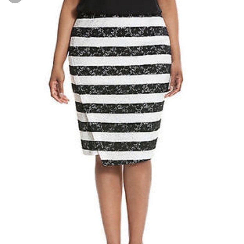 Lace Pencil Skirt- Lane Bryant